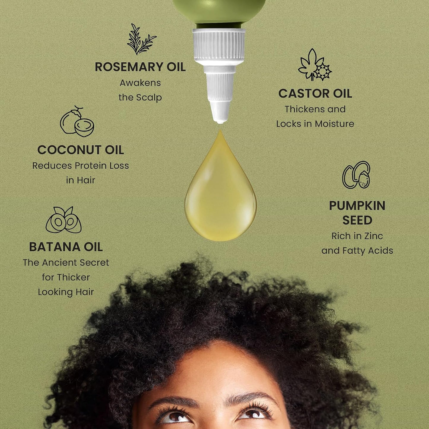 LeBanta 100% Natural Batana Oil for Intense Hair Growth