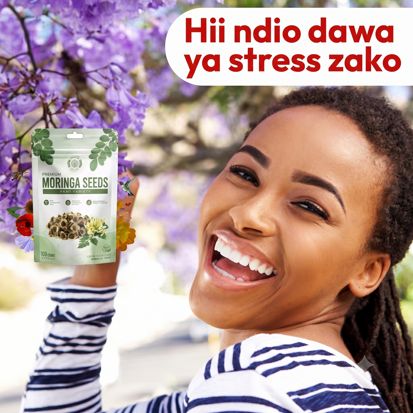 Smart 2-in-1 Edible & Plantable Moringa Oleifera Seeds